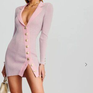 RETROFETE Mimi Rib Knit Dress